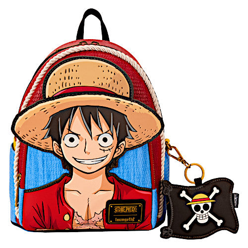 EXCLUSIVE DROP: Loungefly NYCC 2024 One Piece Straw Hat Luffy Mini Backpack - 10/17/24