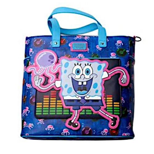 EXCLUSIVE DROP: Loungefly Nickelodeon Spongebob Jelly Dance Tote Bag - 7/29/25