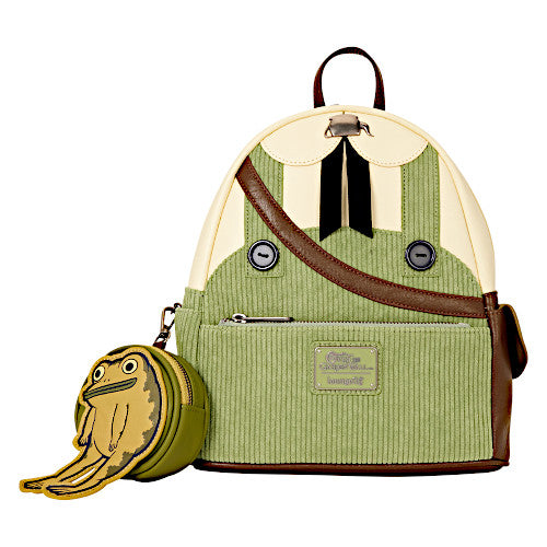 EXCLUSIVE DROP: Loungefly Over The Garden Wall Greg Cosplay Mini Backpack With Coin Bag - 9/9/26