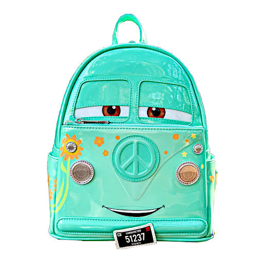 Loungefly Bags | Loungefly Cars Fillmore Cosplay Mini Backpack | Color: Green | Size: Os