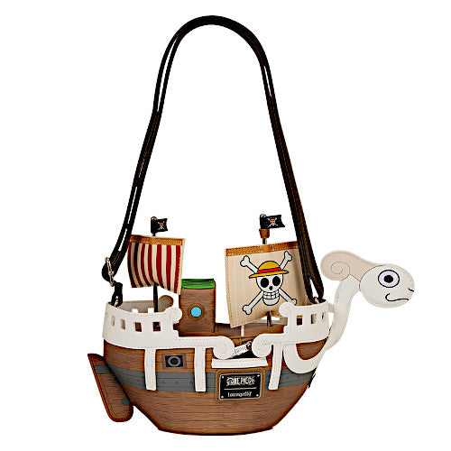 EXCLUSIVE DROP: Loungefly SDCC 2025 One Piece Going Merry Figural Crossbody Bag - 7/24/25