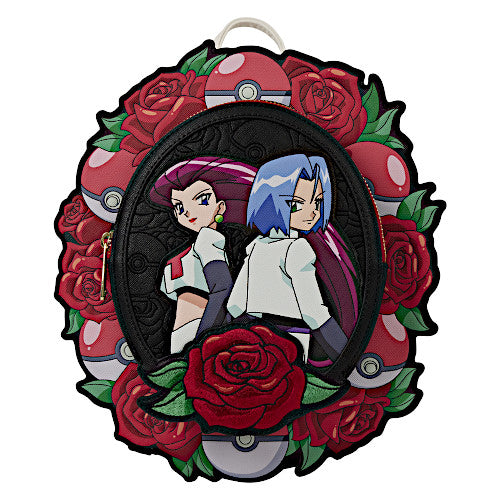 EXCLUSIVE DROP: Loungefly SDCC 2026 Pokémon Team Rocket Cameo Mini Backpack - 7/23/26