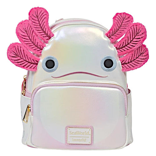 EXCLUSIVE DROP: Loungefly SeaWorld Axolotl Mini Backpack - 9/25/26