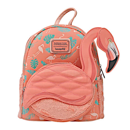 EXCLUSIVE DROP: Loungefly SeaWorld Flamingo Mini Backpack - 9/25/26