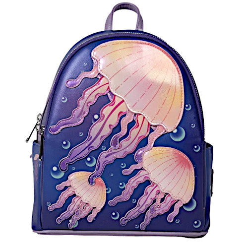 EXCLUSIVE DROP: Loungefly SeaWorld Jellyfish Light Up Mini Backpack - 5/5/26