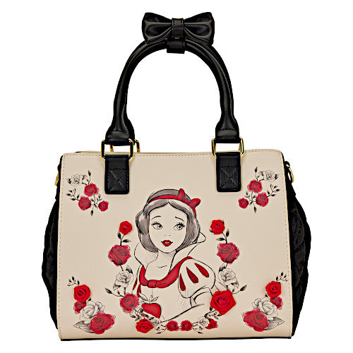 EXCLUSIVE DROP: Loungefly Snow White Roses Tote Crossbody Bag - 9/19/25