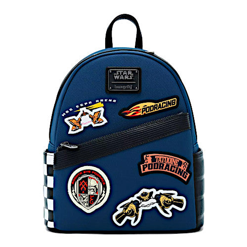 EXCLUSIVE DROP: Loungefly Star Wars Podracing Patches Mini Backpack - 7/6/24