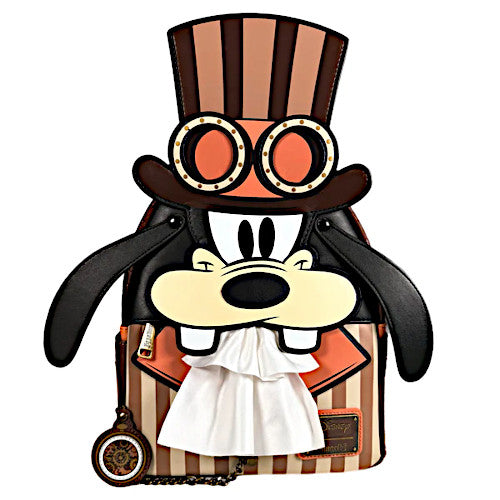 EXCLUSIVE DROP: Loungefly Steampunk Goofy Mini Backpack - 8/30/24