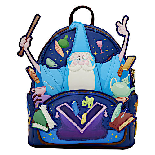 EXCLUSIVE DROP: Loungefly Sword In The Stone Merlin Mini Backpack - 9/25/26