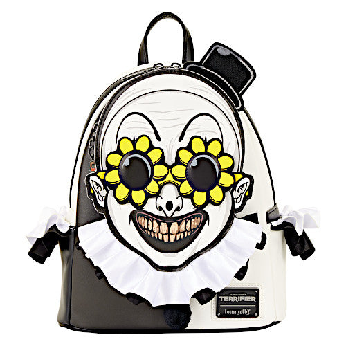 EXCLUSIVE DROP: Loungefly Terrifier Art The Clown Glow Cosplay Mini Backpack - 1/16/26