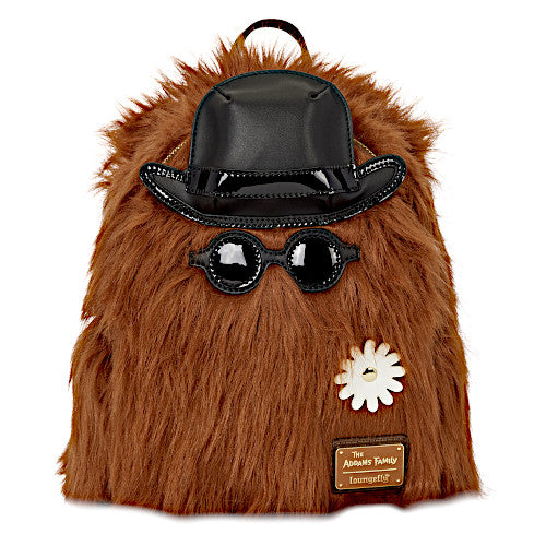 EXCLUSIVE DROP: Loungefly The Addams Family Cousin Itt Plush Cosplay Mini Backpack - 9/18/26