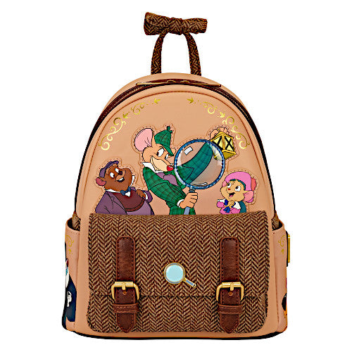 EXCLUSIVE DROP: Loungefly The Great Mouse Detective Flap Pocket Mini Backpack - 9/5/25