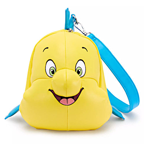 EXCLUSIVE DROP: Loungefly Disney Parks The Little Mermaid Flounder Cosplay Crossbody Bag - 8/20/26