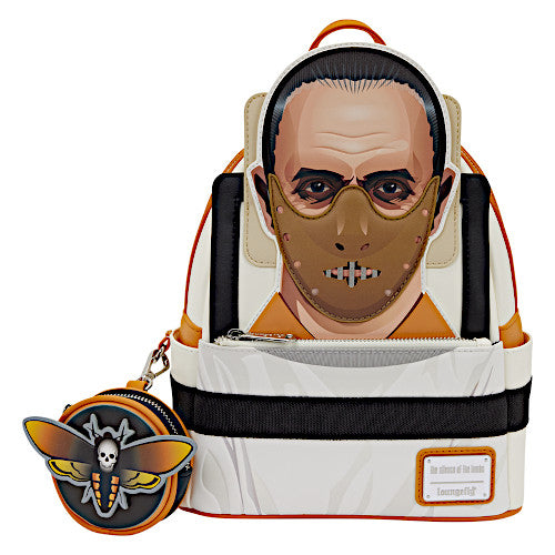 EXCLUSIVE DROP: Loungefly The Silence Of The Lambs Hannibal Lecter Cosplay Mini Backpack With Coin Bag - 6/26/26