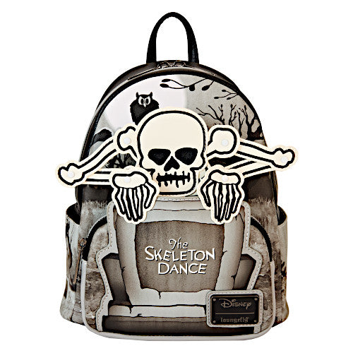 Loungefly The Skeleton Dance 95th Anniversary Glow Mini Backpack