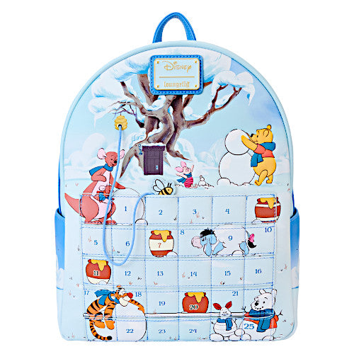 EXCLUSIVE DROP: Loungefly Winnie The Pooh & Friends Christmas Advent Calendar Mini Backpack - 10/11/24