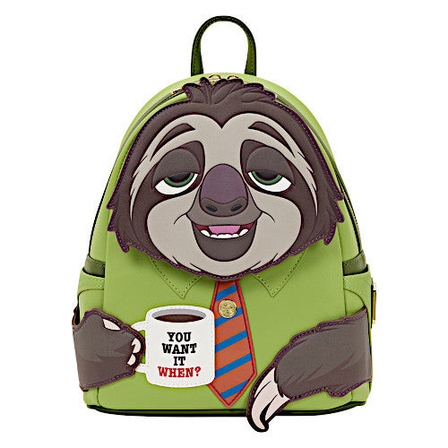 EXCLUSIVE DROP: Loungefly Zootopia Flash Cosplay Mini Backpack - 3/13/26