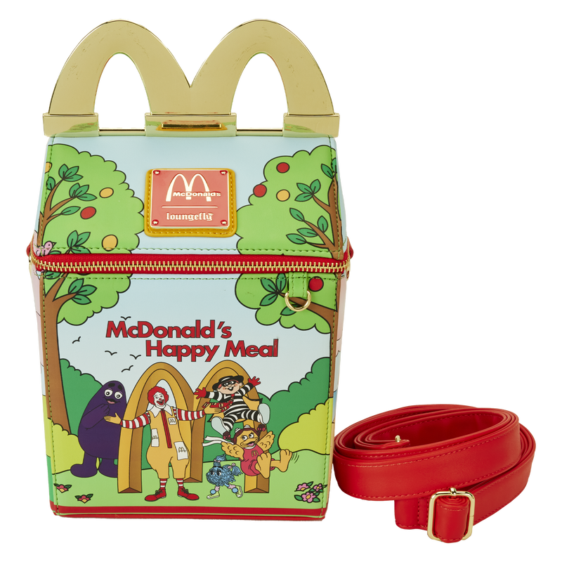 Loungefly McDonald's Vintage Happy Meal Figural Crossbody Bag