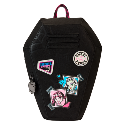 Loungefly Monster High Coffin Locker Figural Mini Backpack