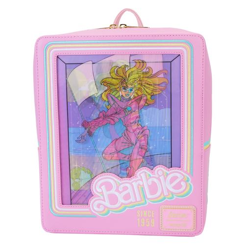 Loungefly Barbie Doll Box Triple Lenticular Mini Backpack