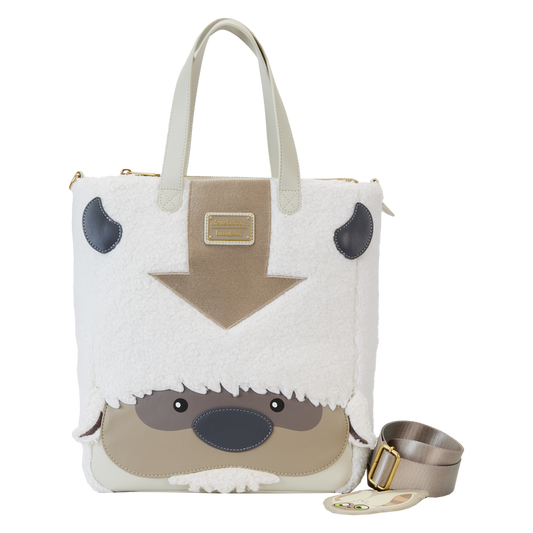 Loungefly Avatar The Last Airbender Appa Cosplay Plush Tote Bag w/Momo Charm
