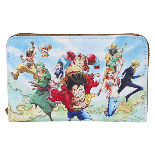 Loungefly One Piece 25th Anniversary Straw Hat Pirates Wallet