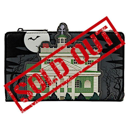 EXCLUSIVE DROP: Pop! By Loungefly Haunted Mansion Hitchhiking Ghosts Glow Flap Wallet - 10/4/22