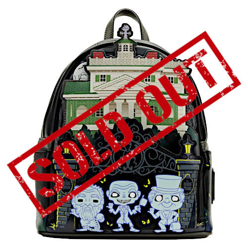EXCLUSIVE DROP: Pop! By Loungefly Haunted Mansion Hitchhiking Ghosts Glow Mini Backpack - 10/4/22
