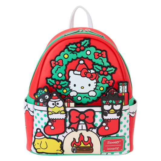 Loungefly Sanrio Characters Christmas Stocking Gifts Mini Backpack