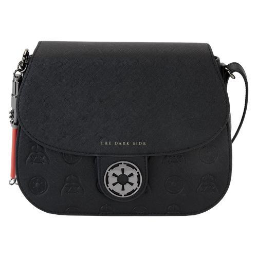 Loungefly Star Wars Dark Side Light Saber Strap Crossbody Bag