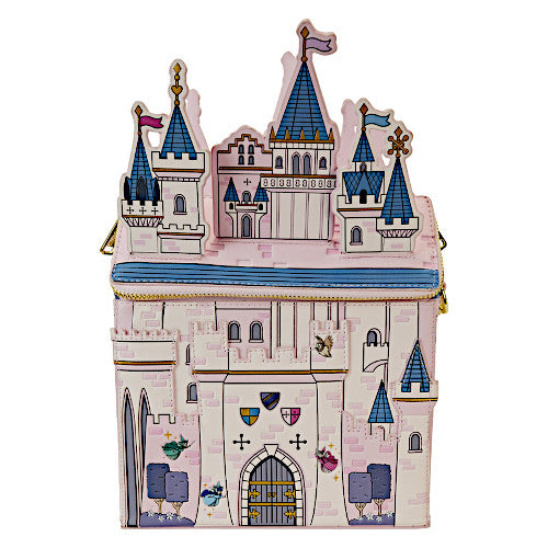 EXCLUSIVE DROP: Loungefly Sleeping Beauty Castle Figural Crossbody Bag - 4/19/24