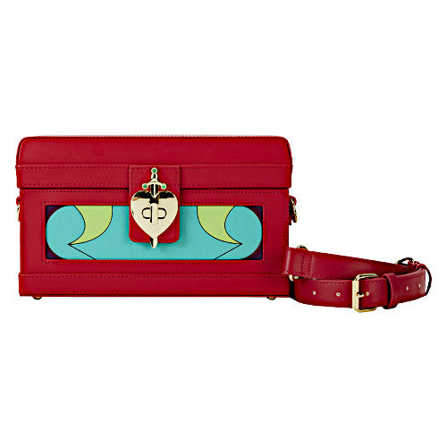 EXCLUSIVE DROP: Stitch Shoppe By Loungefly Snow White Evil Queen Heart Box Figural Crossbody Bag - 2/16/23