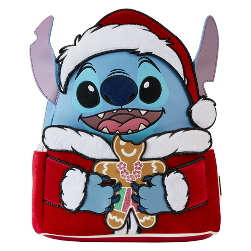 EXCLUSIVE DROP: Loungefly Christmas Stitch As Santa Cosplay Mini Backpack - COMING SOON