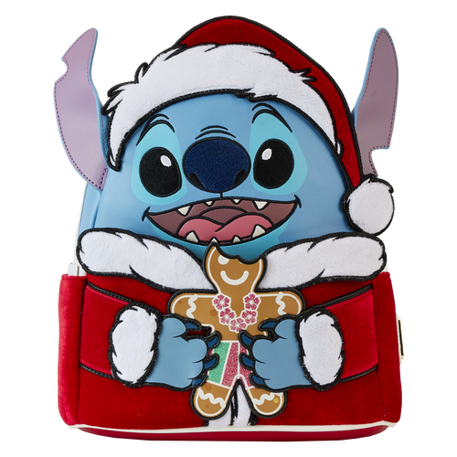 EXCLUSIVE DROP: Loungefly Christmas Stitch As Santa Cosplay Mini Backpack - 10/2/23