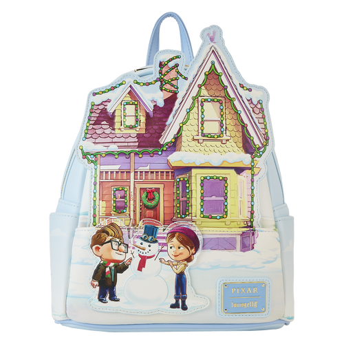 Loungefly Up House Holiday Light Up Mini Backpack