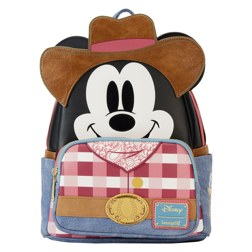 Loungefly Mickey Mouse Western Cosplay Mini Backpack