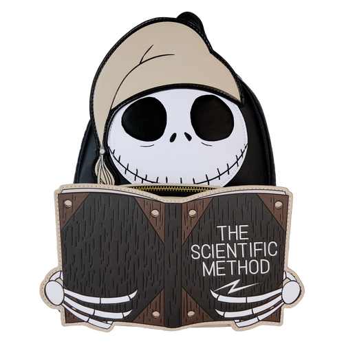 Loungefly Nightmare Before Christmas Scientific Method Bedtime Jack Cosplay Glow Mini Backpack