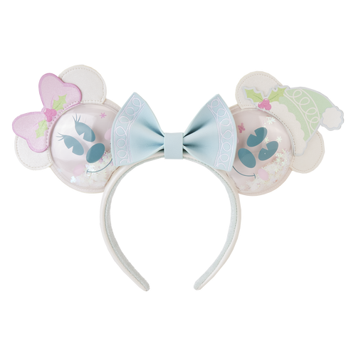 Loungefly Mickey & Minnie Mouse Pastel Snowman Ear Headband