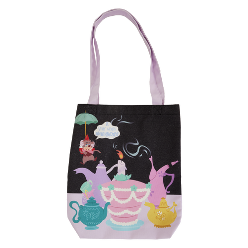 Loungefly Alice In Wonderland Unbirthday Canvas Tote Bag