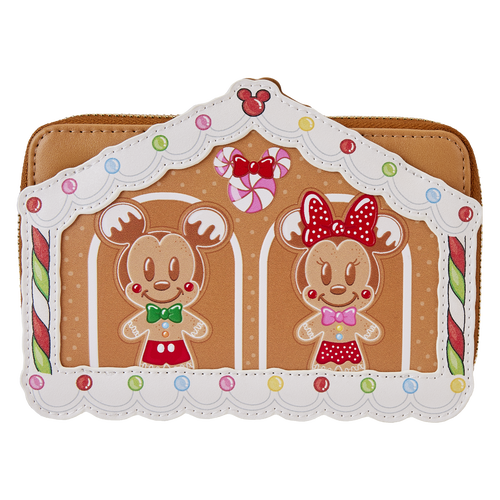Loungefly Mickey & Friends Gingerbread House Wallet