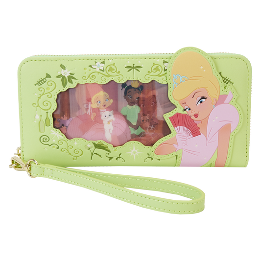 Loungefly Princess And The Frog Lenticular Wristlet Wallet