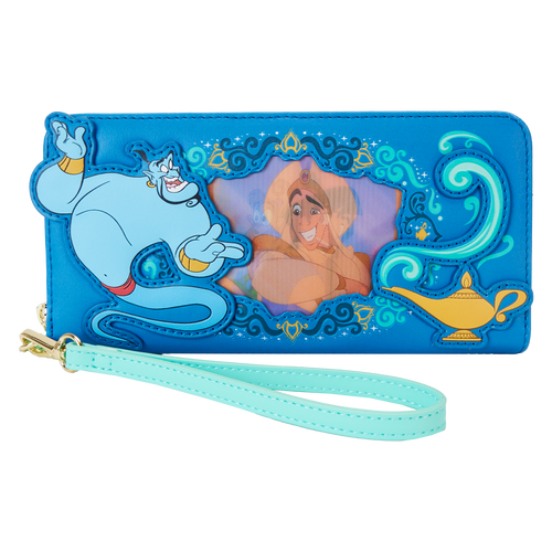Loungefly Aladdin Princess Series Lenticular Wristlet Wallet