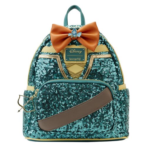 EXCLUSIVE RESTOCK: Loungefly Disney Princess Merida Sequin Series Mini Backpack - 10/21/26