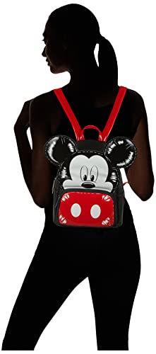 Loungefly Disney Mickey Mouse Balloon Womens Double Strap Shoulder Bag Purse