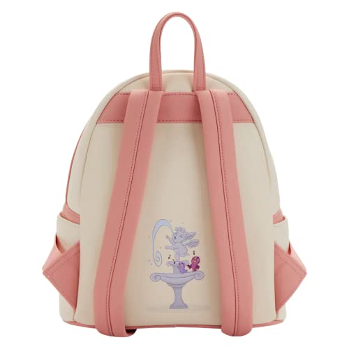 Loungefly Disney Hercules 25th Anniversary Meg and Herc Womens Double Strap Shoulder Bag Purse