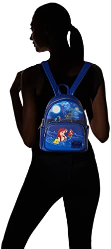Loungefly Disney The Little Mermaid Ariel Womens Double Strap Shoulder Bag Purse