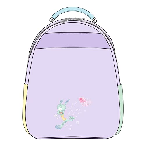 Nickelodeon Loungefly Mini Backpack - Spongebob Pastel Jellyfishing