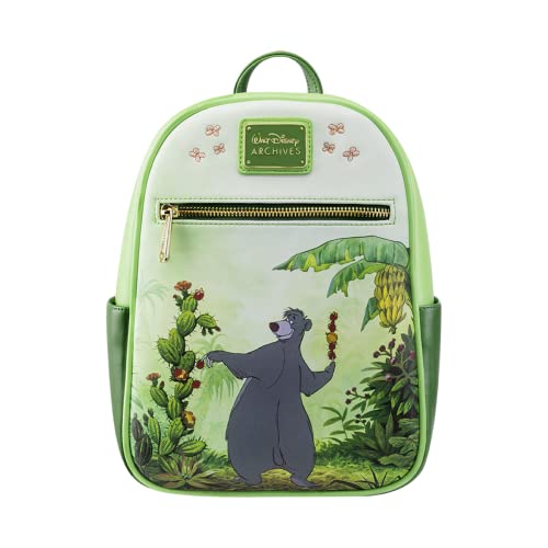 Loungefly Disney: The Jungle Book - Baloo Backpack, Amazon Exclusive, Disney Backpacks