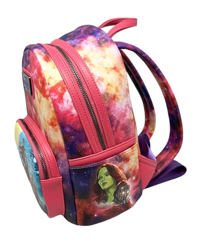 Loungefly Guardians of the Galaxy Marvel Comics Group Shot Womens Double Strap Shoulder Bag Purse