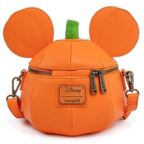 Loungefly Disney Mickey Mouse Mick-O-Lantern Halloween Crossbody Purse bag